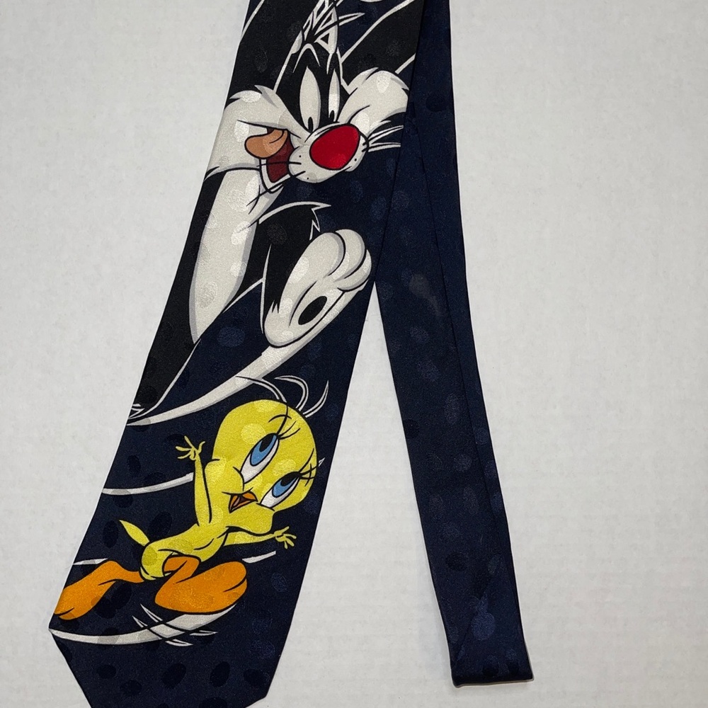 vintage looney tunes mania tie